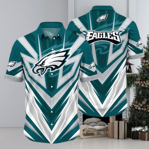 NFL Philadelphia Eagles Hawaiian Shirt Gift For Football Coach