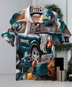 NFL Philadelphia Eagles Hawaiian Shirt Short Sleeve Style