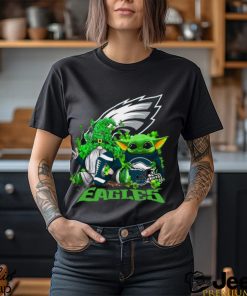 NFL Philadelphia Eagles St Patrick’s Day T Shirt Special Gomes Baby Yoda St Patricks Day Shirt