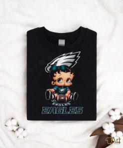 NFL Philadelphia Eagles T Shirt Betty Boop Football Tshirt