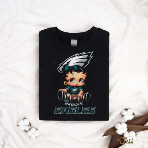 NFL Philadelphia Eagles T Shirt Betty Boop Football Tshirt