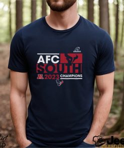 NFL Playoffs Houston Texans 2023 AFC South Division Champions Logo Conquer Classic T Shirt