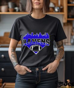 NFL Ravens Football Skyline Football Team shirt