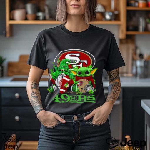 NFL San Francisco 49ers St Patrick’s Day T Shirt Special Gomes Baby Yoda St Patricks Day Shirt