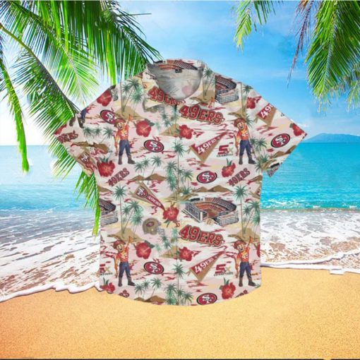 NFL San Francisco 49ers Stadium Tropical Hawaiian Shirt