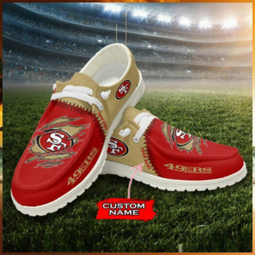 NFL San Francisco 49ers – Hey Dude Shoes