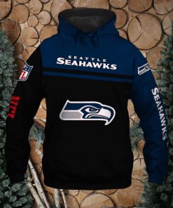 NFL Seattle Seahawks Death Big Logo Hoodies Print Full