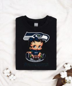 NFL Seattle Seahawks T Shirt Betty Boop Football Tshirt
