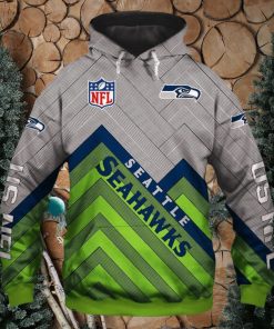 NFL Seattle Seahawks Zip Up Hoodie