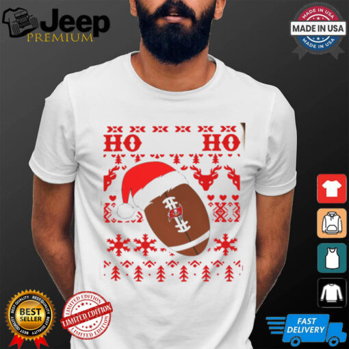 NFL Tampa Bay Buccaneers Football Santa Claus Hohoho Christmas Pattern shirt