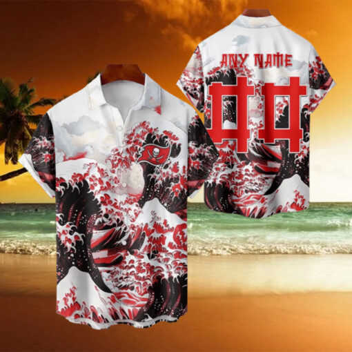 NFL Tampa Bay Buccaneers Football Special Great Wave Hawaiian Shirt