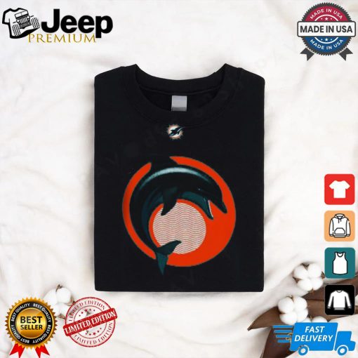 NFL Team Apparel Miami Dolphins Illustration T Shirt