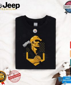 NFL Team Apparel Pittsburgh Steelers Illustration Black T Shirt