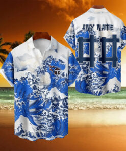 NFL Tennessee Titans Football Special Great Wave Hawaiian Shirt1