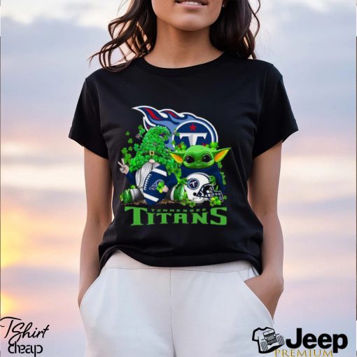 NFL Tennessee Titans St Patrick’s Day T Shirt Special Gomes Baby Yoda St Patricks Day Shirt