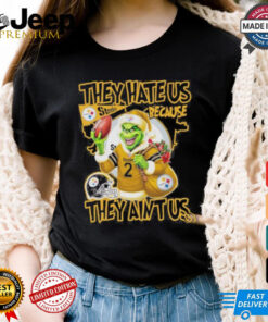 NFL They Hate Us Because They Ain’t Grinch X Pittsburgh Steelers Christmas Shirt