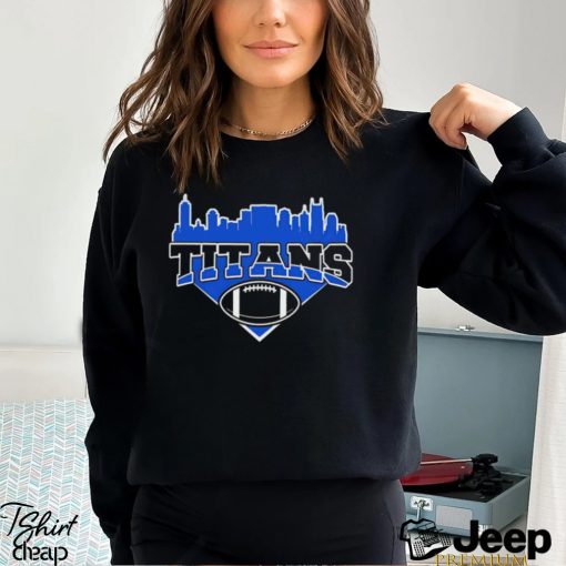 NFL Titans Football Skyline Football Team shirt