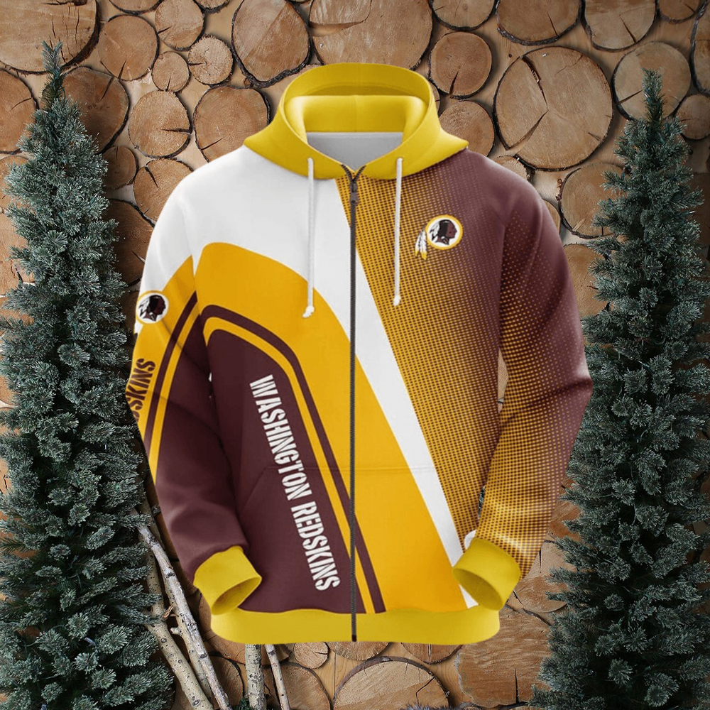 Yellow sale redskins hoodie