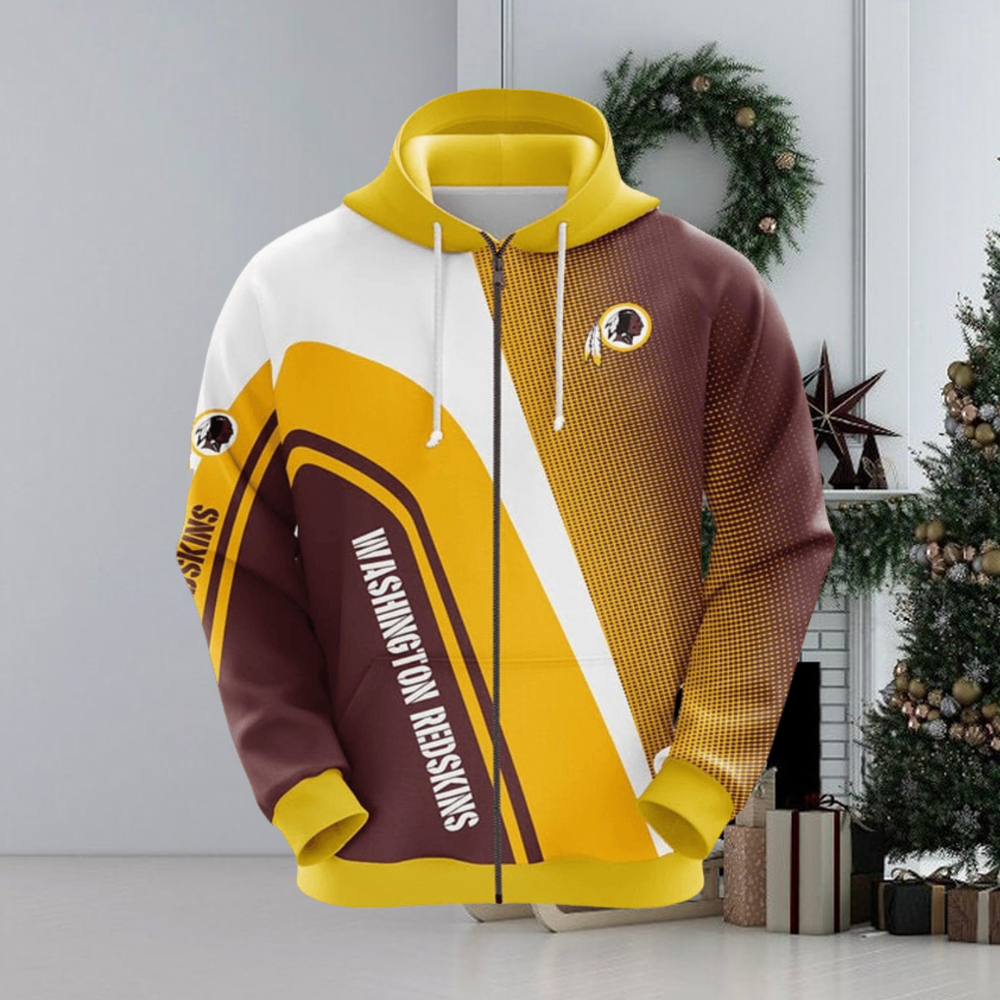 Yellow sale redskins hoodie