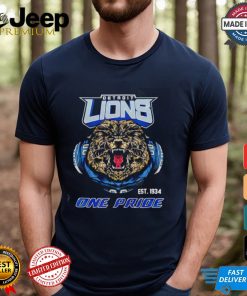 NFL detroit lions est 1934 one pride shirt