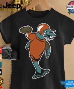 NFL team apparel toddler Miami Dolphins shirt featuring the team's iconic logo and vibrant colors, designed for young fans to show their Dolphins pride in a comfortable, stylish way.