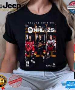 NHL 25 EA Sports Athlete Cover Quinn Jack And Luke Hughes Deluxe Shirt