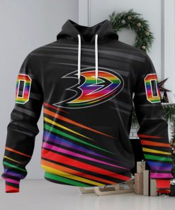 NHL Anaheim Ducks Special Pride Design Hockey Is For Everyone Hoodie