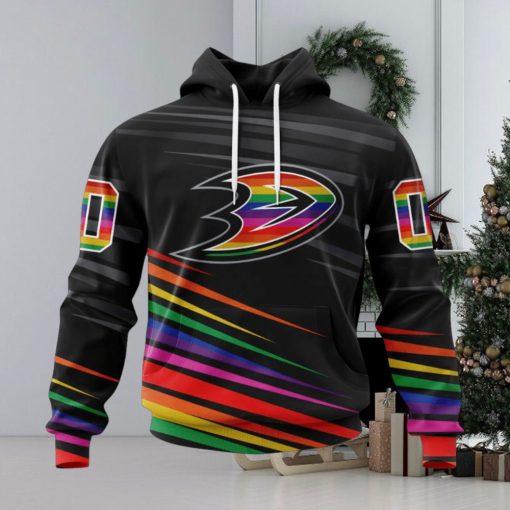 NHL Anaheim Ducks Special Pride Design Hockey Is For Everyone Hoodie