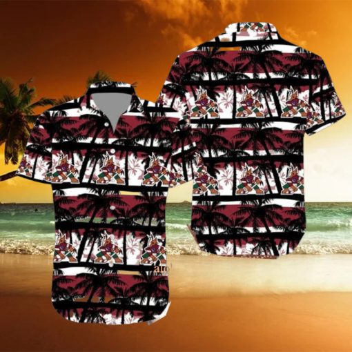 NHL Arizona Coyotes Summer Coconut Tree Hawaiian Set