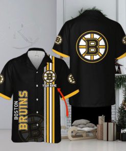 NHL Boston Bruins Custom Name 3D Hawaiian Shirt