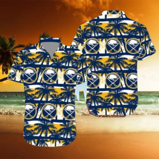 NHL Buffalo Sabres Summer Coconut Tree Hawaiian Set