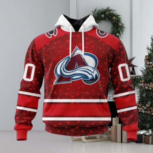 NHL Colorado Avalanche Special Gift For Valentines Day Hoodie