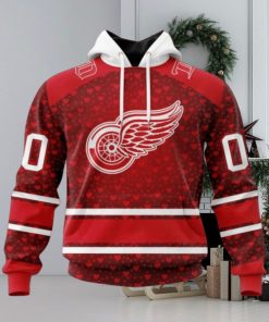 NHL Detroit Red Wings Special Gift For Valentines Day Hoodie