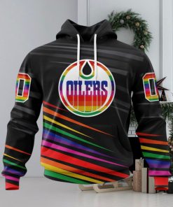 NHL Edmonton Oilers Special Pride Design Hockey Is For Everyone Hoodie