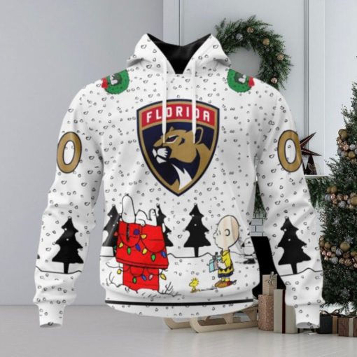 NHL Florida Panthers Hoodie Special Peanuts Design Hoodie