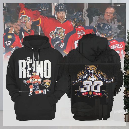 NHL Florida Panthers The Reind 30th Anniversary Hoodie