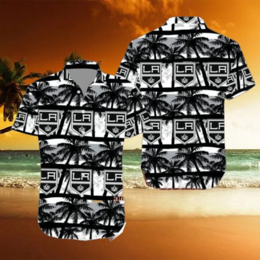 NHL Los Angeles Kings Summer Coconut Tree Hawaiian Set