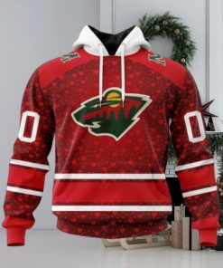 NHL Minnesota Wild Special Gift For Valentines Day Hoodie