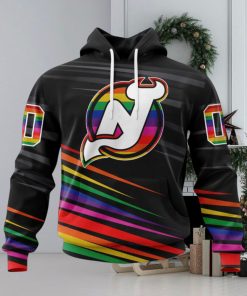 NHL New Jersey Devils Special Pride Design Hockey Is For Everyone Hoodie