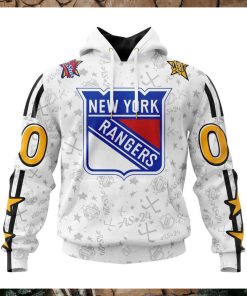 NHL New York Rangers Special 2024 All Star Game Design Hoodie