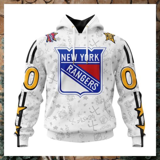 NHL New York Rangers Special 2024 All Star Game Design Hoodie