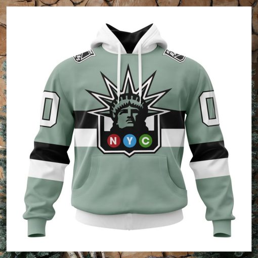 NHL New York Rangers Special City Connect Design Hoodie