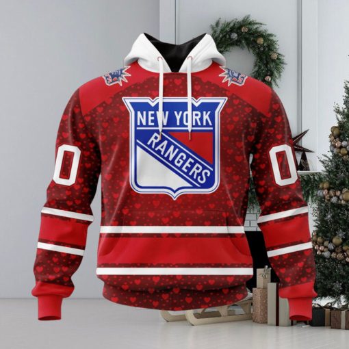 NHL New York Rangers Special Gift For Valentines Day Hoodie