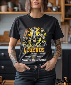 NHL Pittsburgh Penguins Legends Thank You For The Memories Signatures Mug Custom Name Shirt