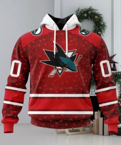 NHL San Jose Sharks Special Gift For Valentines Day Hoodie