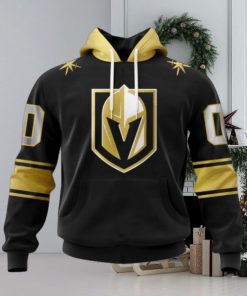 NHL Vegas Golden Knights Special Black And Gold Design Hoodie