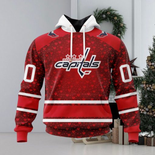 NHL Washington Capitals Special Gift For Valentines Day Hoodie