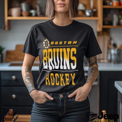 NHL Youth Boston Bruins Barnburner Black T Shirt