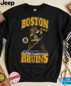 NHL Youth Boston Bruins Mascot Crackin Up Black T Shirt