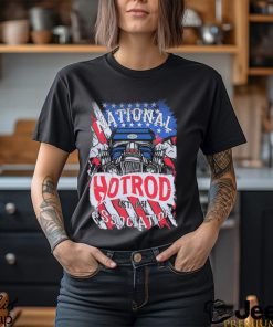 NHRA Vive La Fete Retro Americana Flag t shirt